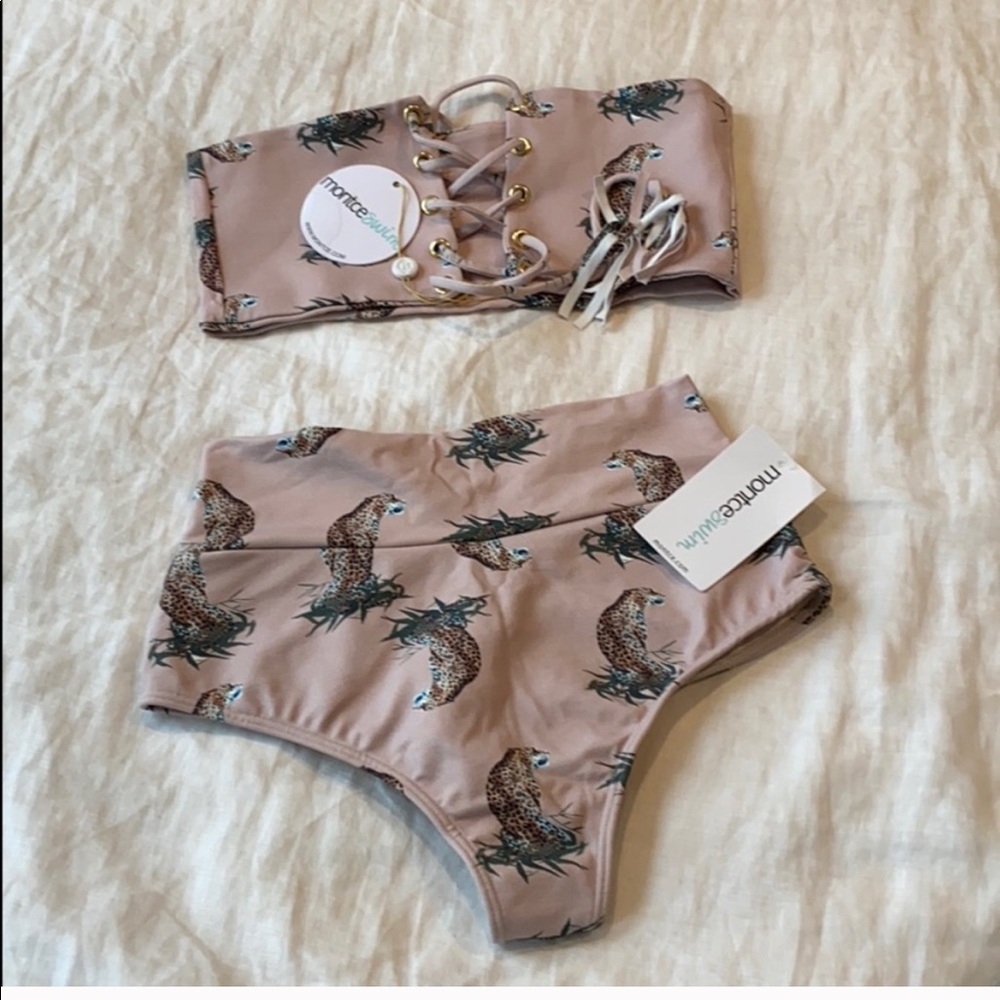 Montce cheetah high waist bikini 💫 - Picture 1 of 4